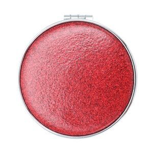 Double-sided Makeup Mirror for Travel Vacation Red